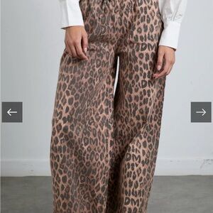Damson Madder Leopard Print Jeans
